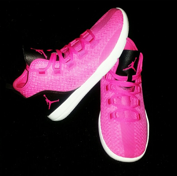 Jordan Other - Jordan's Hot Pink/Black Sneakers